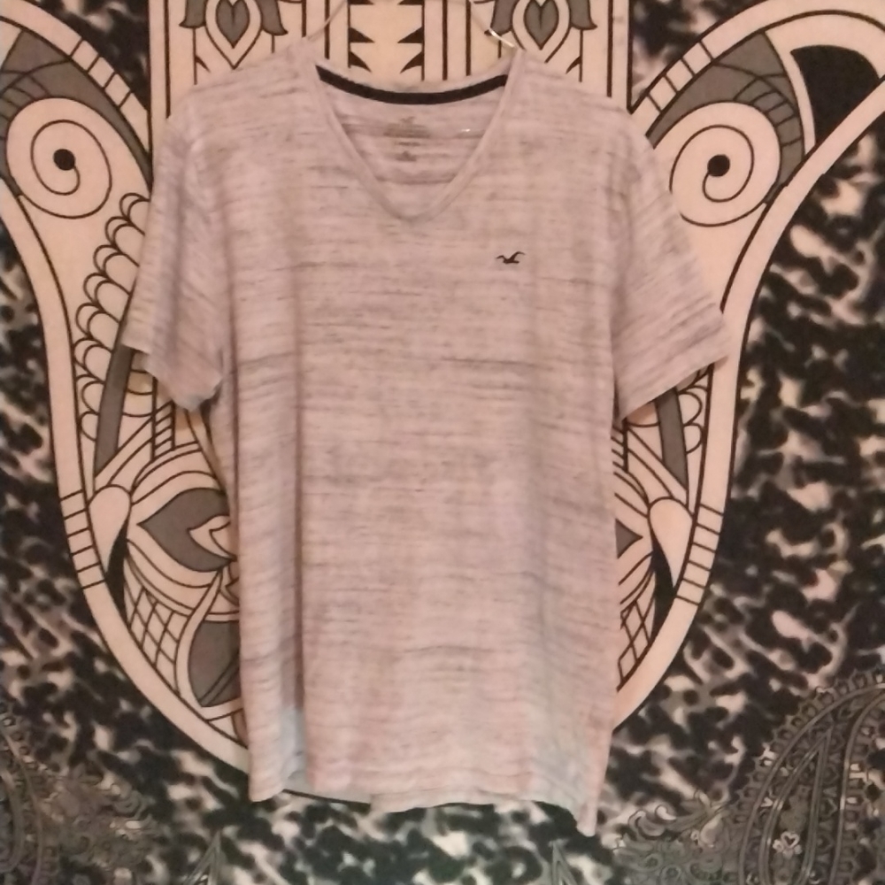 Men's Hollister v neck tshirt